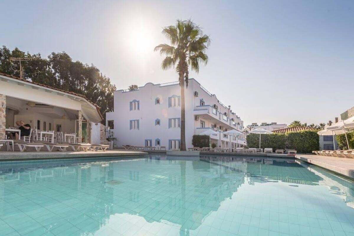 Aegean Blu Hotel & Apartments Кос Екстериор снимка